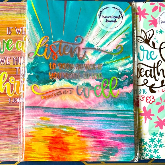 Three Crown Jewlz Inspirational Journals New - Picture 5 of 7